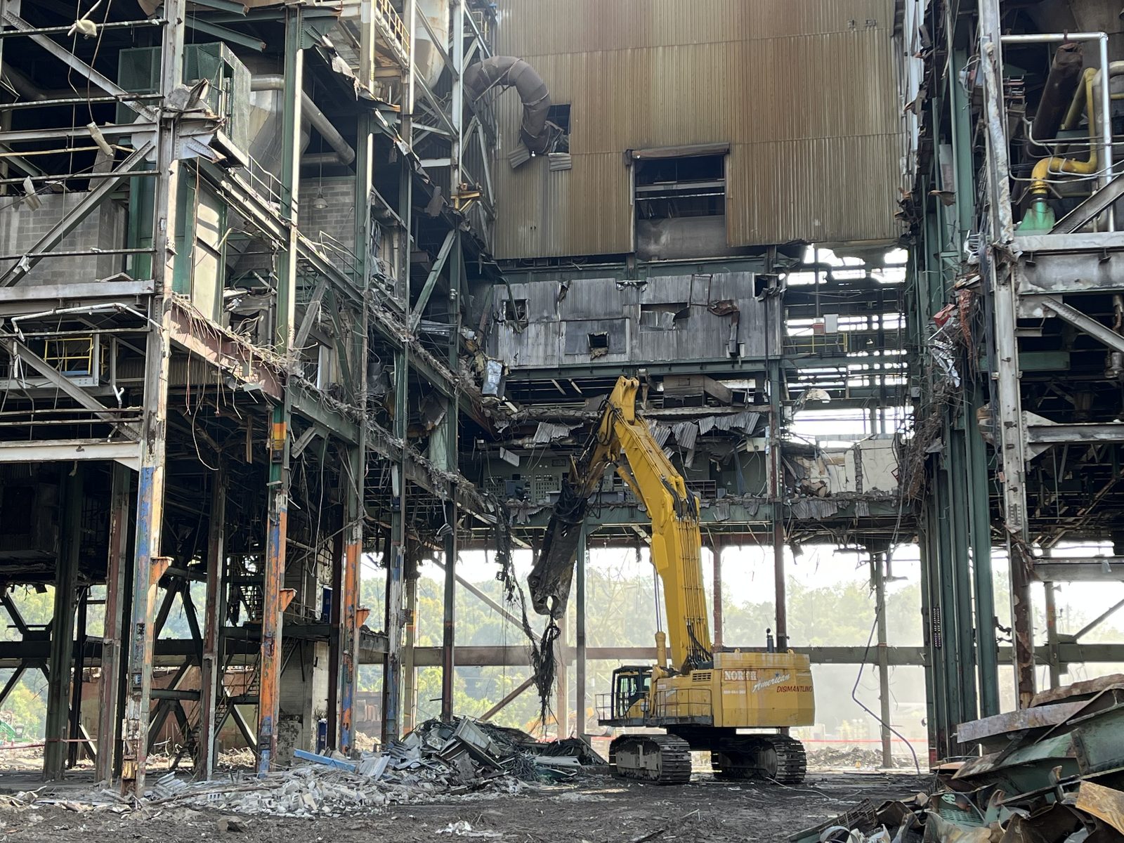 Planned dismantling and decommissioning operations